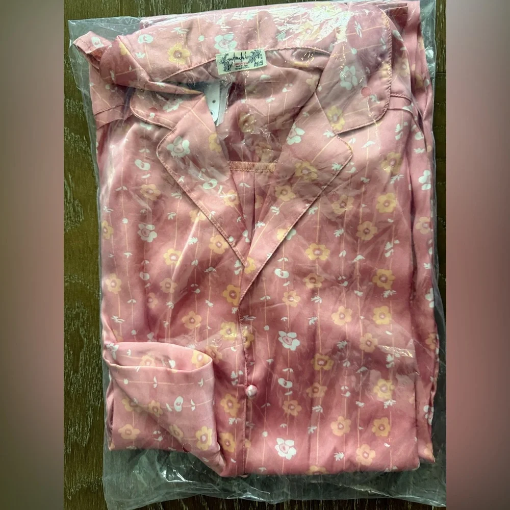 Free People Blush Floral Pajama Set - Picture 4 of 5